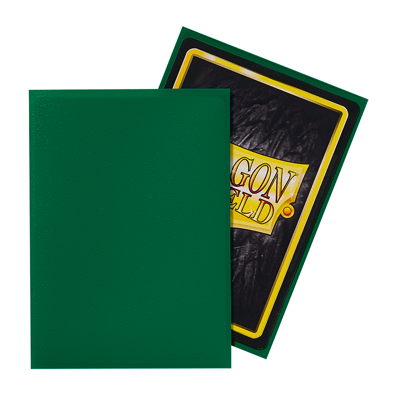 Dragon Shield Sleeve Matte Standard Size 100pcs - Green Matte-Dragon Shield-Ace Cards & Collectibles