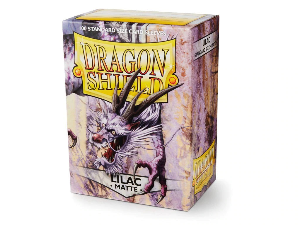 Dragon Shield Sleeve Matte Standard Size 100pcs - Lilac Matte-Dragon Shield-Ace Cards &amp; Collectibles