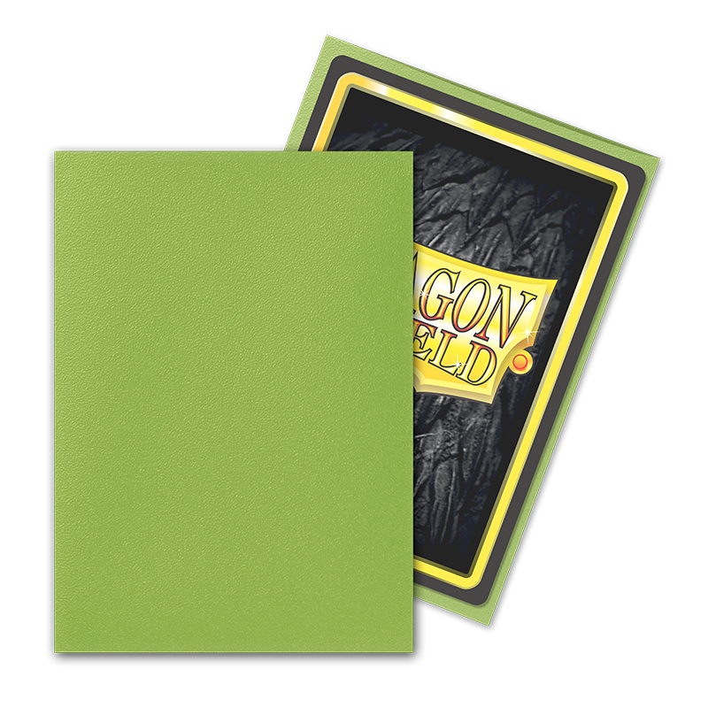 Dragon Shield Sleeve Matte Standard Size 100pcs - Lime Matte-Dragon Shield-Ace Cards & Collectibles