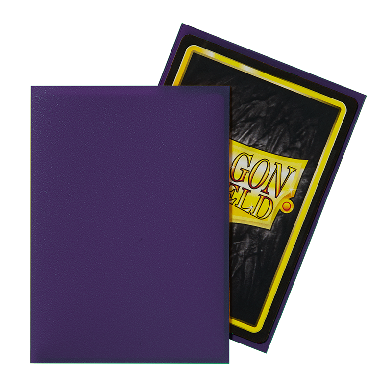 Dragon Shield Sleeve Matte Standard Size 100pcs - Purple Matte-Dragon Shield-Ace Cards &amp; Collectibles