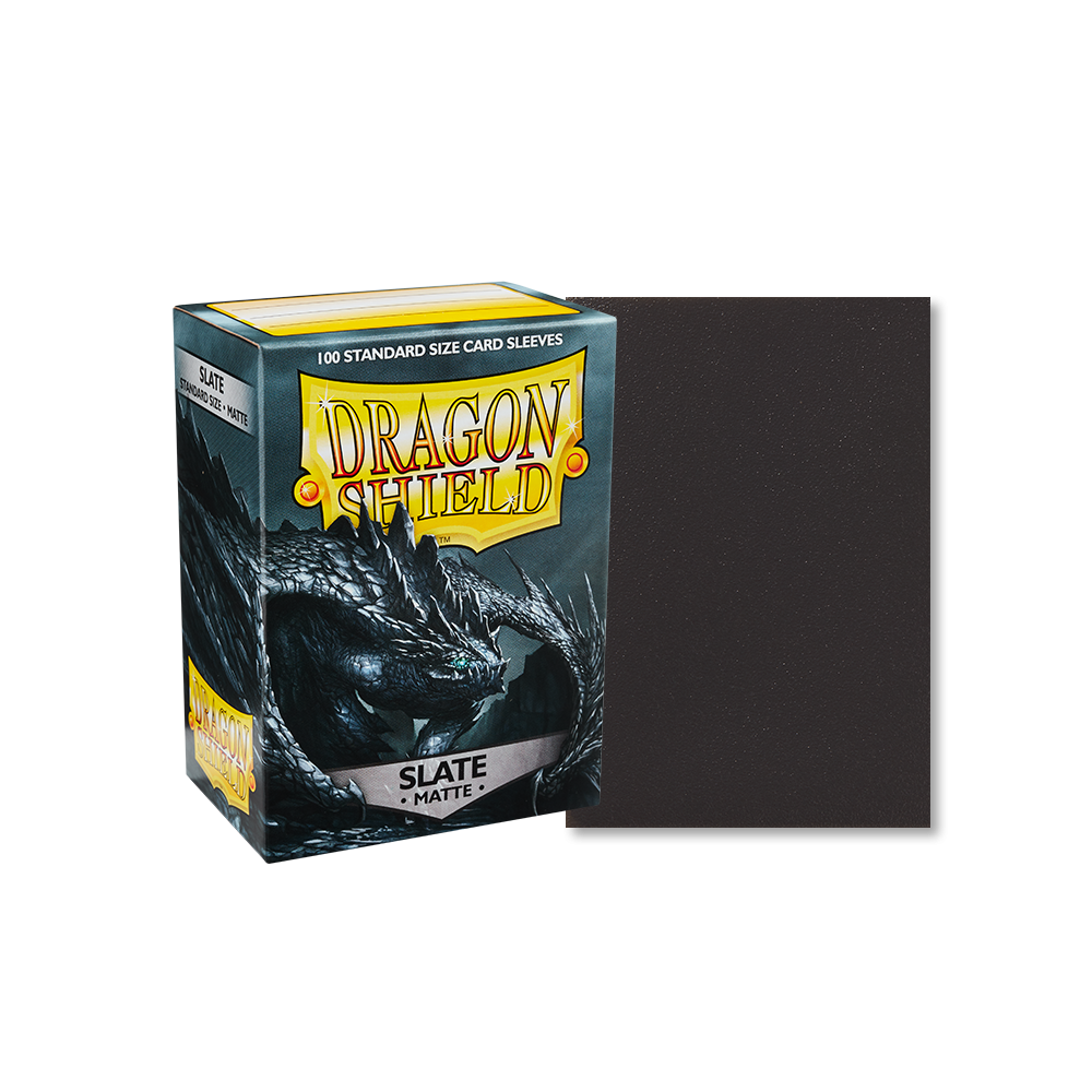 Dragon Shield Sleeve Matte Standard Size 100pcs - Slate Matte-Dragon Shield-Ace Cards & Collectibles