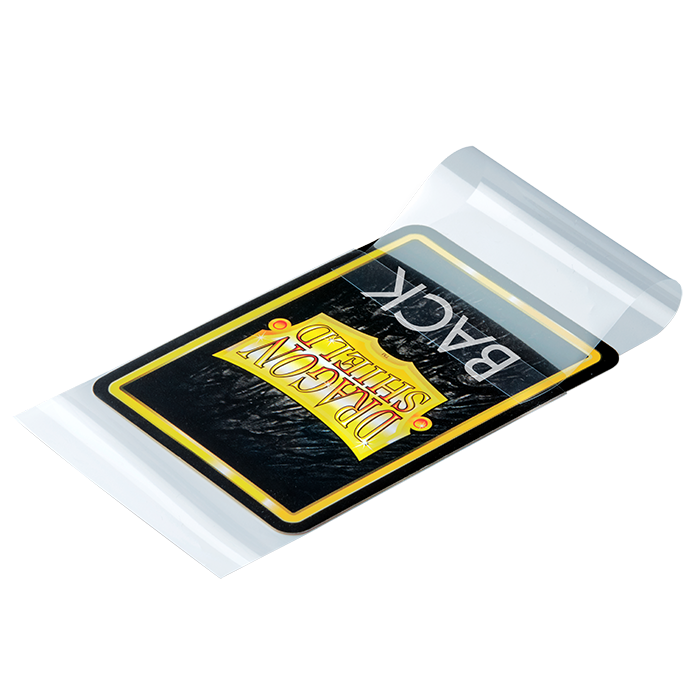 Dragon Shield Sleeve Perfect Fit Small Size 100pcs - Sealable (Clear) Japanese Size-Dragon Shield-Ace Cards & Collectibles