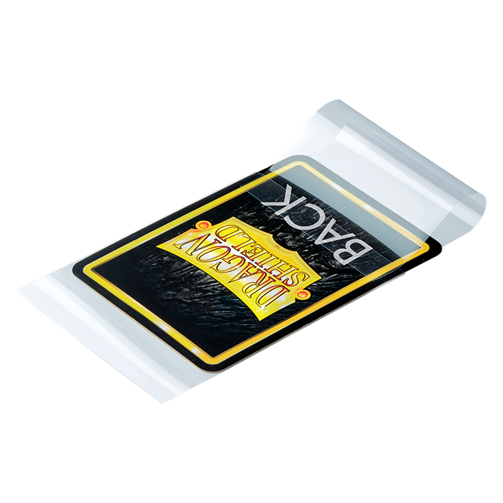 Dragon Shield Sleeve Perfect Fit Standard Size 100pcs - Sealable (Clear)-Dragon Shield-Ace Cards & Collectibles