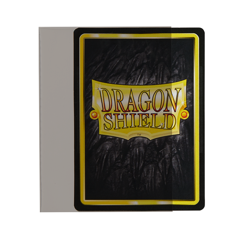 Dragon Shield Sleeve Perfect Fit Standard Size 100pcs - Sideloader (Smoke)-Dragon Shield-Ace Cards &amp; Collectibles