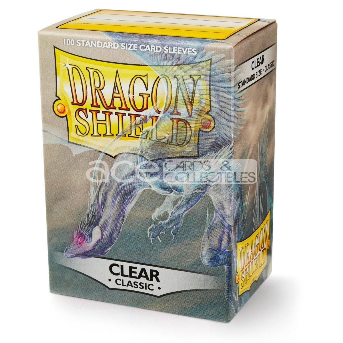 Dragon Shield Sleeve Standard Size 100pcs ( Clear Classic )-Dragon Shield-Ace Cards &amp; Collectibles
