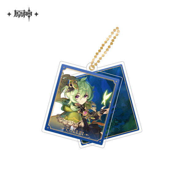 miHoYo Genshin Impact Slide Acrylic Keychain Series