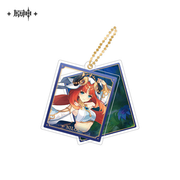 miHoYo Genshin Impact Slide Acrylic Keychain Series