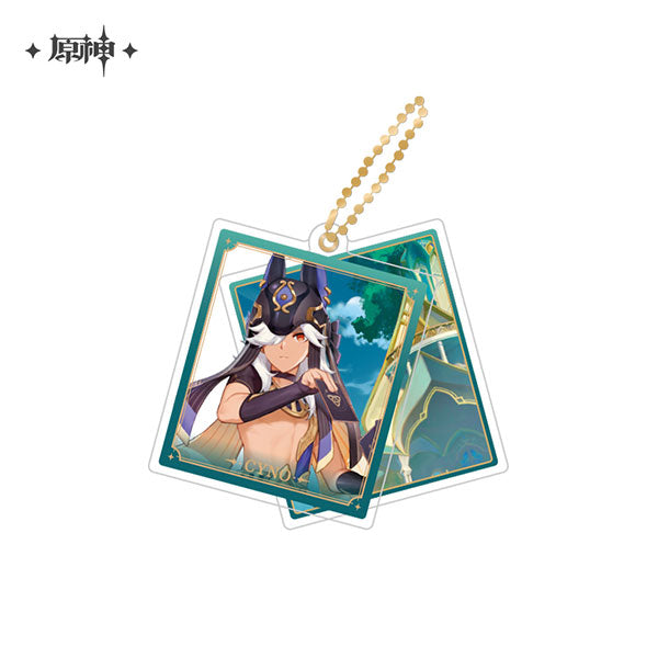 miHoYo Genshin Impact Slide Acrylic Keychain Series