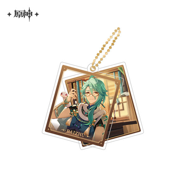 miHoYo Genshin Impact Slide Acrylic Keychain Series