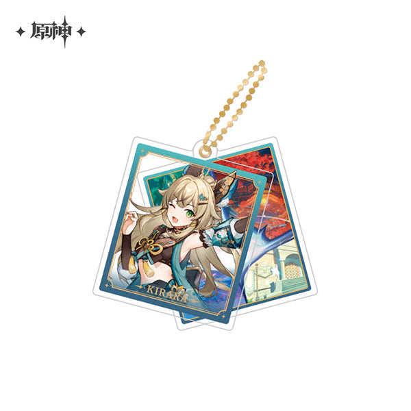 miHoYo Genshin Impact Slide Acrylic Keychain Series