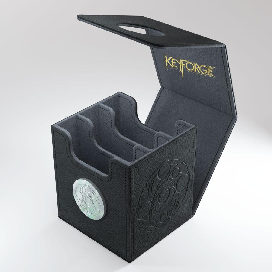 Gamegenic KeyForge Vault Premium Deck Box-Black-Gamegenic-Ace Cards &amp; Collectibles