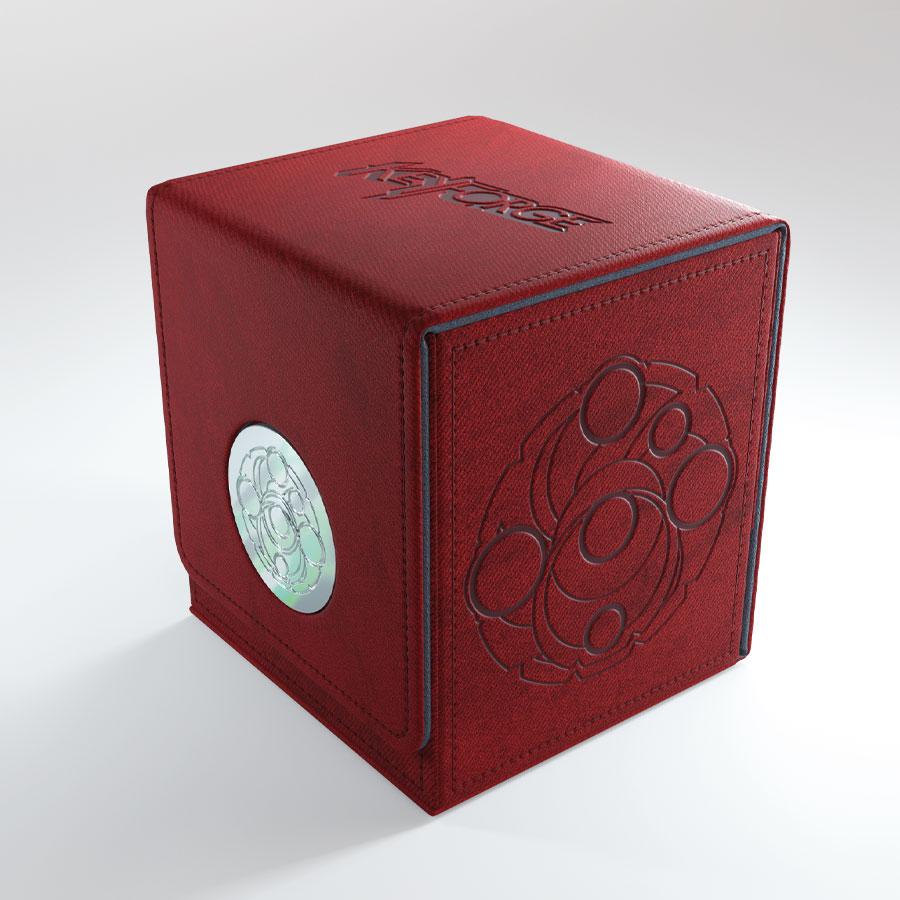 Gamegenic KeyForge Vault Premium Deck Box-Red-Gamegenic-Ace Cards &amp; Collectibles