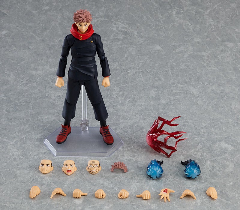 Jujutsu Kaisen Figma [550] &quot;Yuji Itadori&quot;-Good Smile Company-Ace Cards &amp; Collectibles