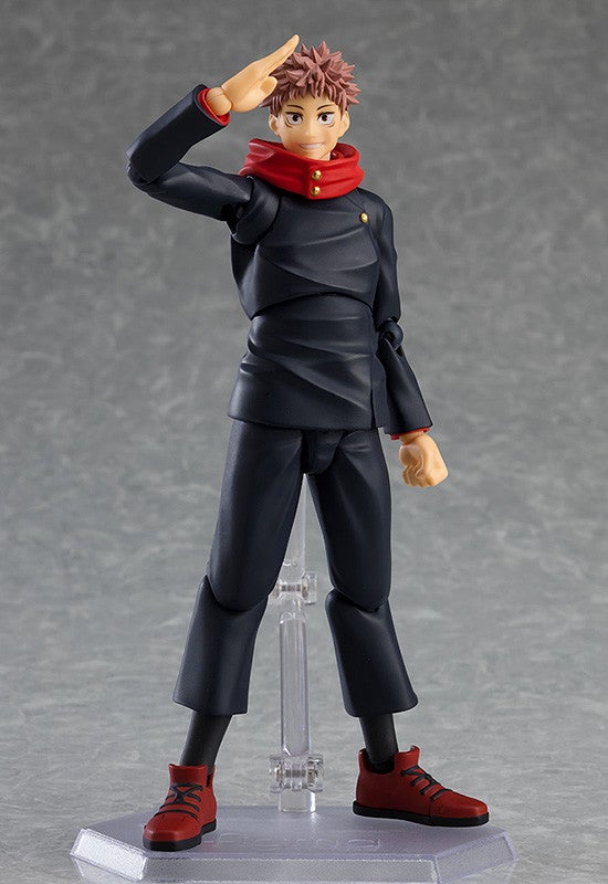 Jujutsu Kaisen Figma [550] &quot;Yuji Itadori&quot;-Good Smile Company-Ace Cards &amp; Collectibles