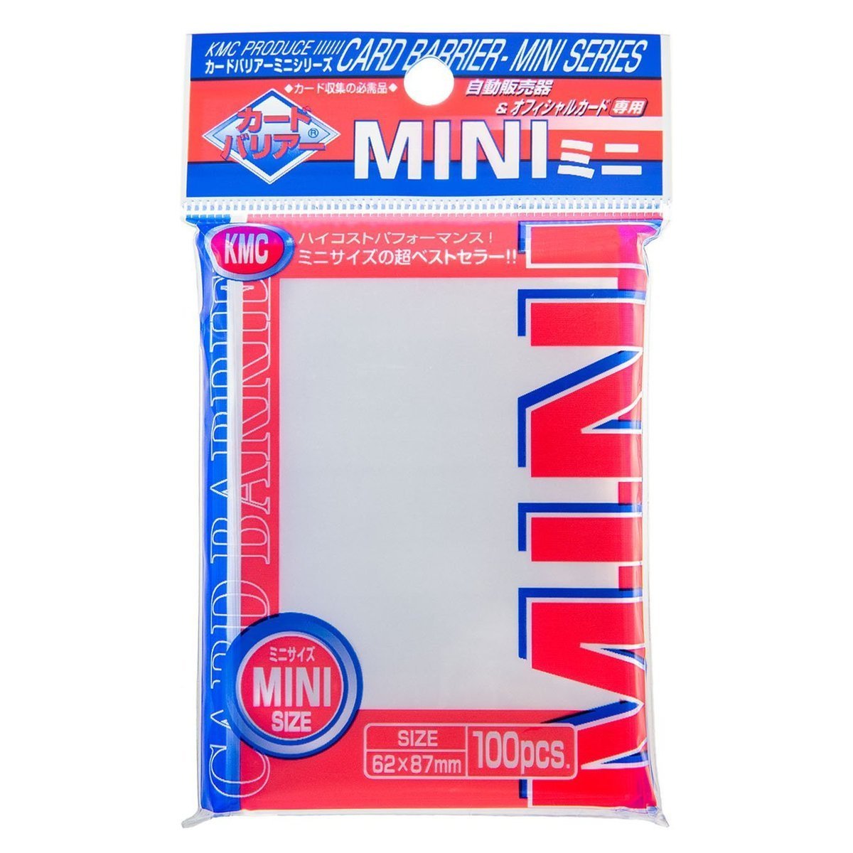 KMC Sleeve Card Barrier Clear - Mini Size Soft-KMC-Ace Cards &amp; Collectibles