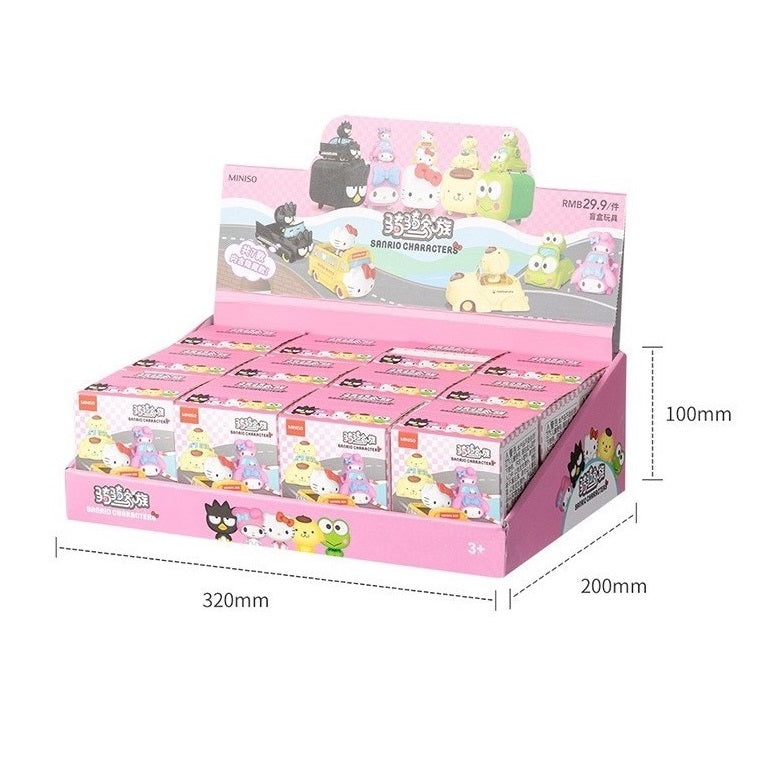 Miniso x Sanrio Characters Ride Ride Family Series-Whole Display Box (12pcs)-Miniso-Ace Cards &amp; Collectibles