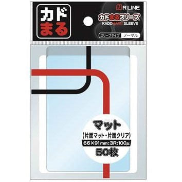 KadoMaru Sleeve Standard Size Normal Matte 50 Sleeve Pack-R Line-Ace Cards & Collectibles