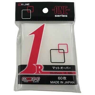 KadoMaru Sleeve Standard Size ONE Series Matte Over 60 Sleeve Pack-R Line-Ace Cards & Collectibles
