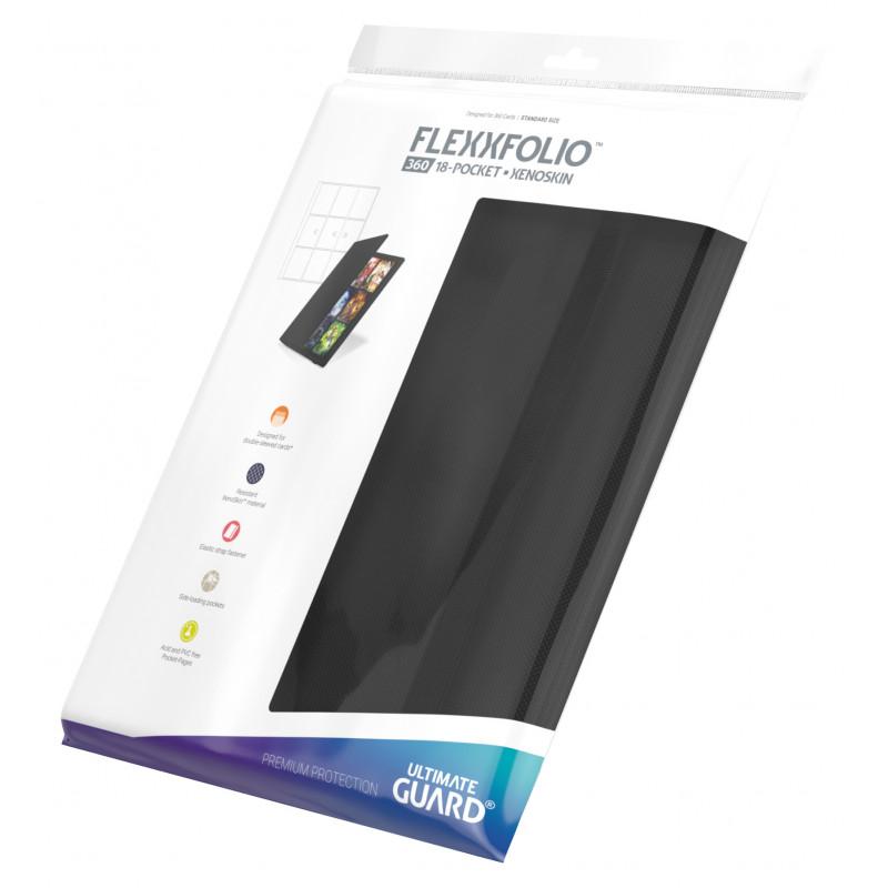 Ultimate Guard Card Album FlexXfolio™ XenoSkin™ 9-Pocket-Black-Ultimate Guard-Ace Cards &amp; Collectibles