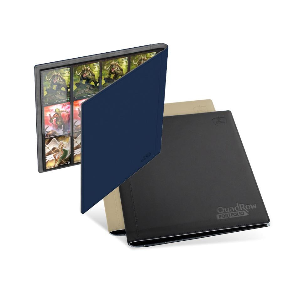 Ultimate Guard Card Album QuadRow Portfolio 480 XenoSkin™ 12-Pocket-Black-Ultimate Guard-Ace Cards &amp; Collectibles