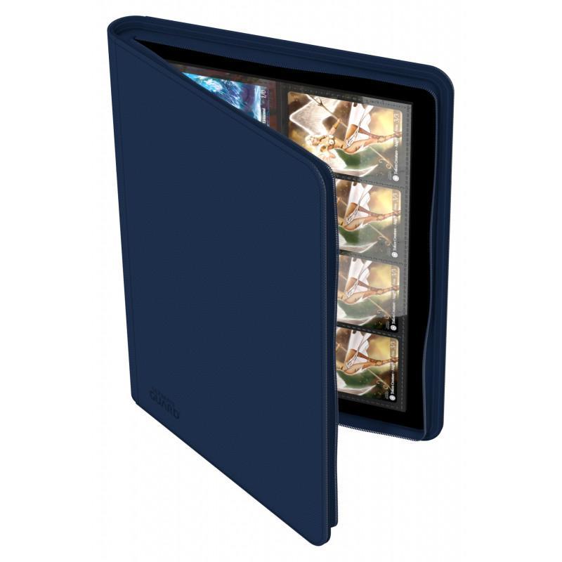 Ultimate Guard Card Album QuadRow Zipfolio™ 320 XenoSkin™ 8-Pocket-Black-Ultimate Guard-Ace Cards &amp; Collectibles