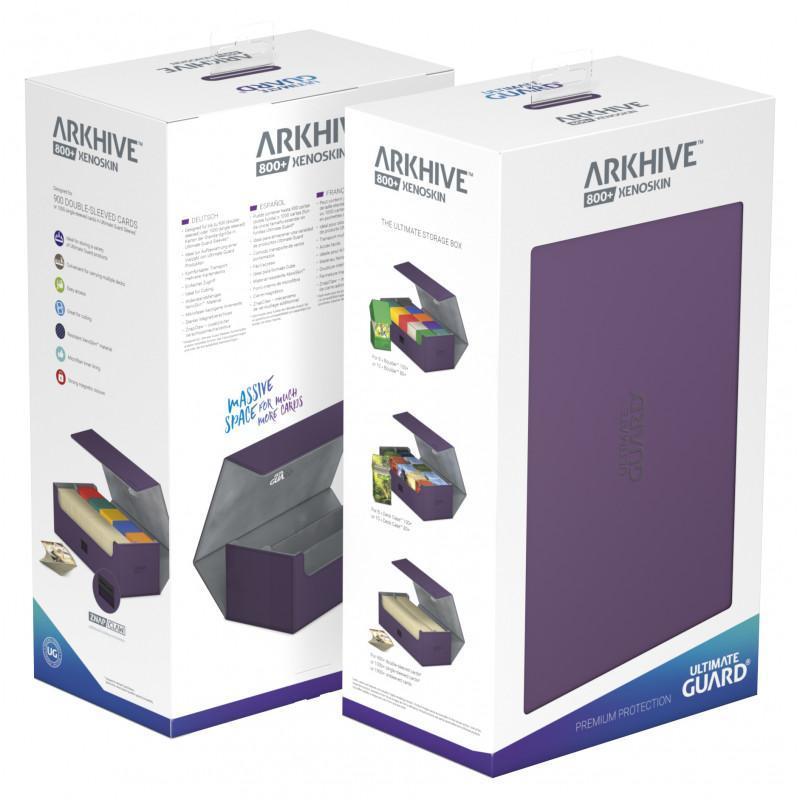 Ultimate Guard Storage Box Arkhive™ 800+ XenoSkin™-Purple Storage 800+-Ultimate Guard-Ace Cards &amp; Collectibles