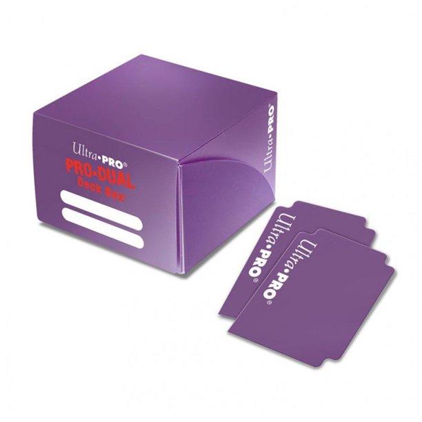 Ultra PRO Deck Box PRO Dual Standard 180+-Purple-Ultra PRO-Ace Cards &amp; Collectibles