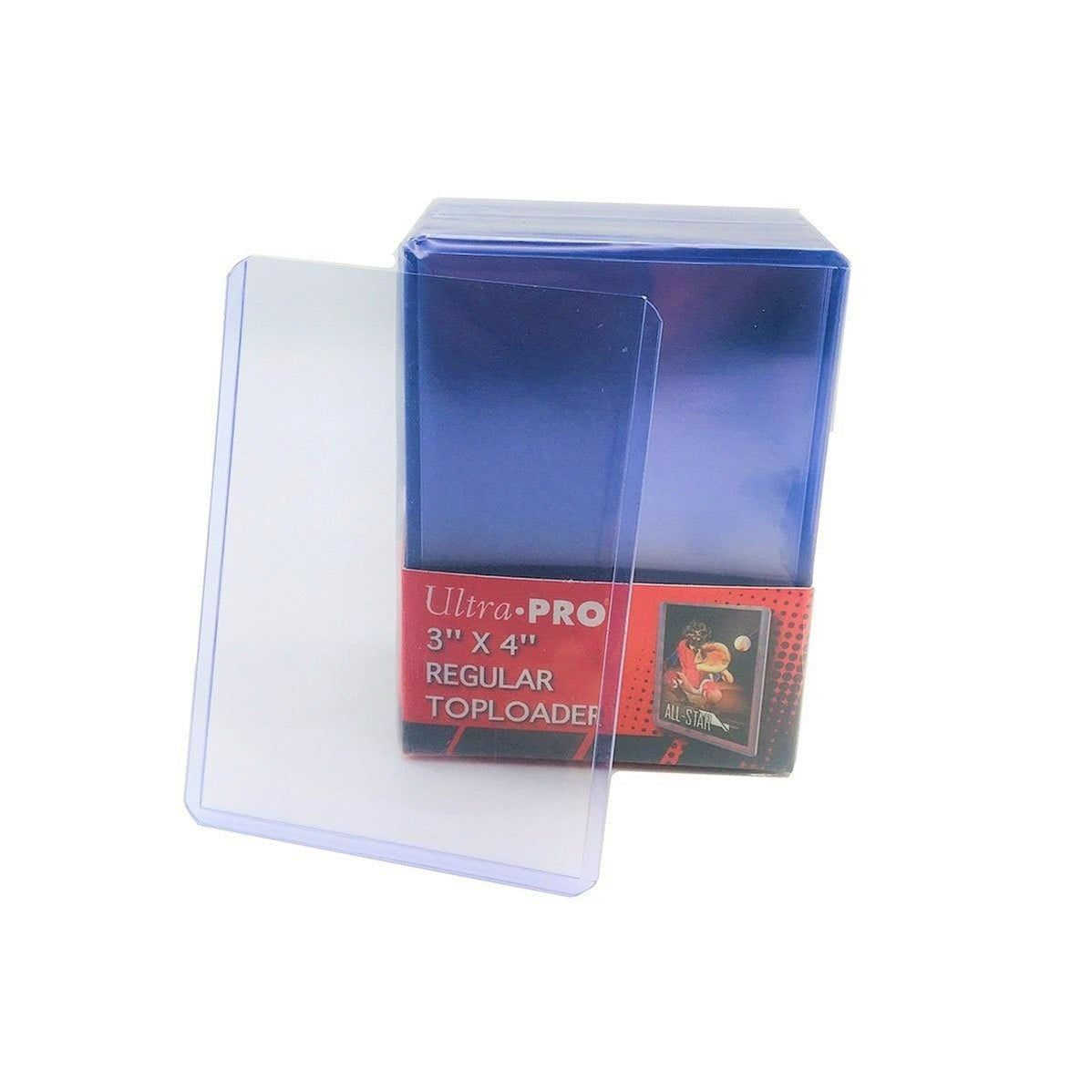 Ultra PRO Toploader 3&quot; x 4&quot; Clear One Pack 25pcs