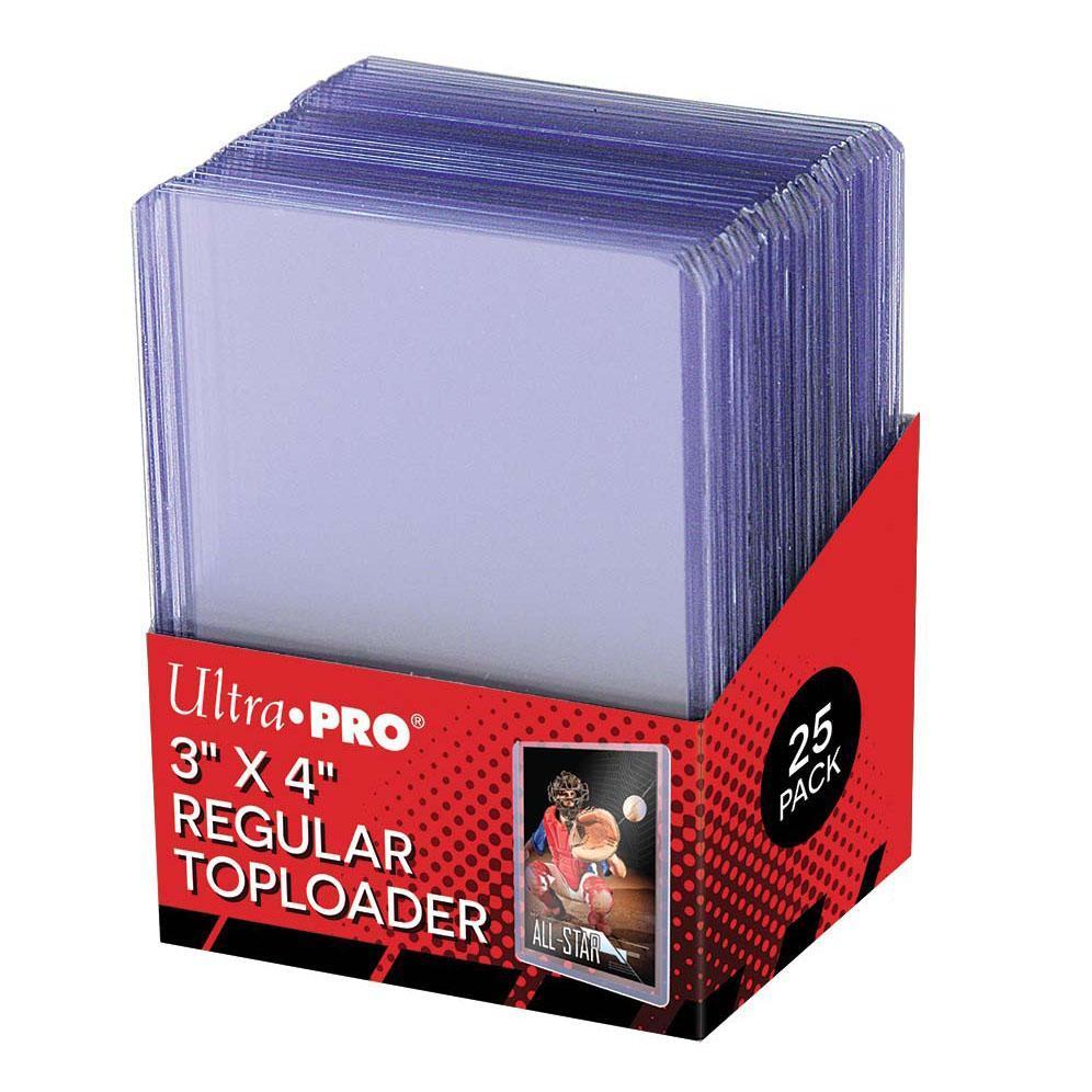 Ultra PRO Toploader 3&quot; x 4&quot; Clear [ 5pcs / One Pack 25pcs ]-One Pack-Clear 25pcs-Ultra PRO-Ace Cards &amp; Collectibles