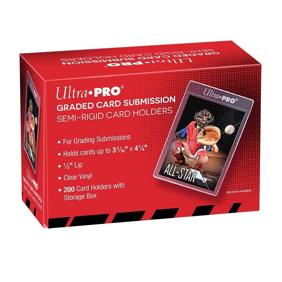 Ultra Pro Semi Rigid 1/2&quot; Lip Tall Sleeves 200ct-Whole Box (200pcs)-Ultra PRO-Ace Cards &amp; Collectibles