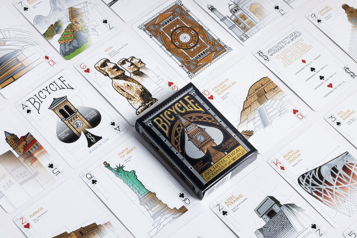 Bicycle Architectural Wonders-United States Playing Cards Company-Ace Cards &amp; Collectibles