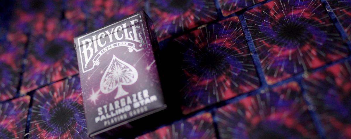 Bicycle Stargazer Falling Star Playing Cards-United States Playing Cards Company-Ace Cards &amp; Collectibles