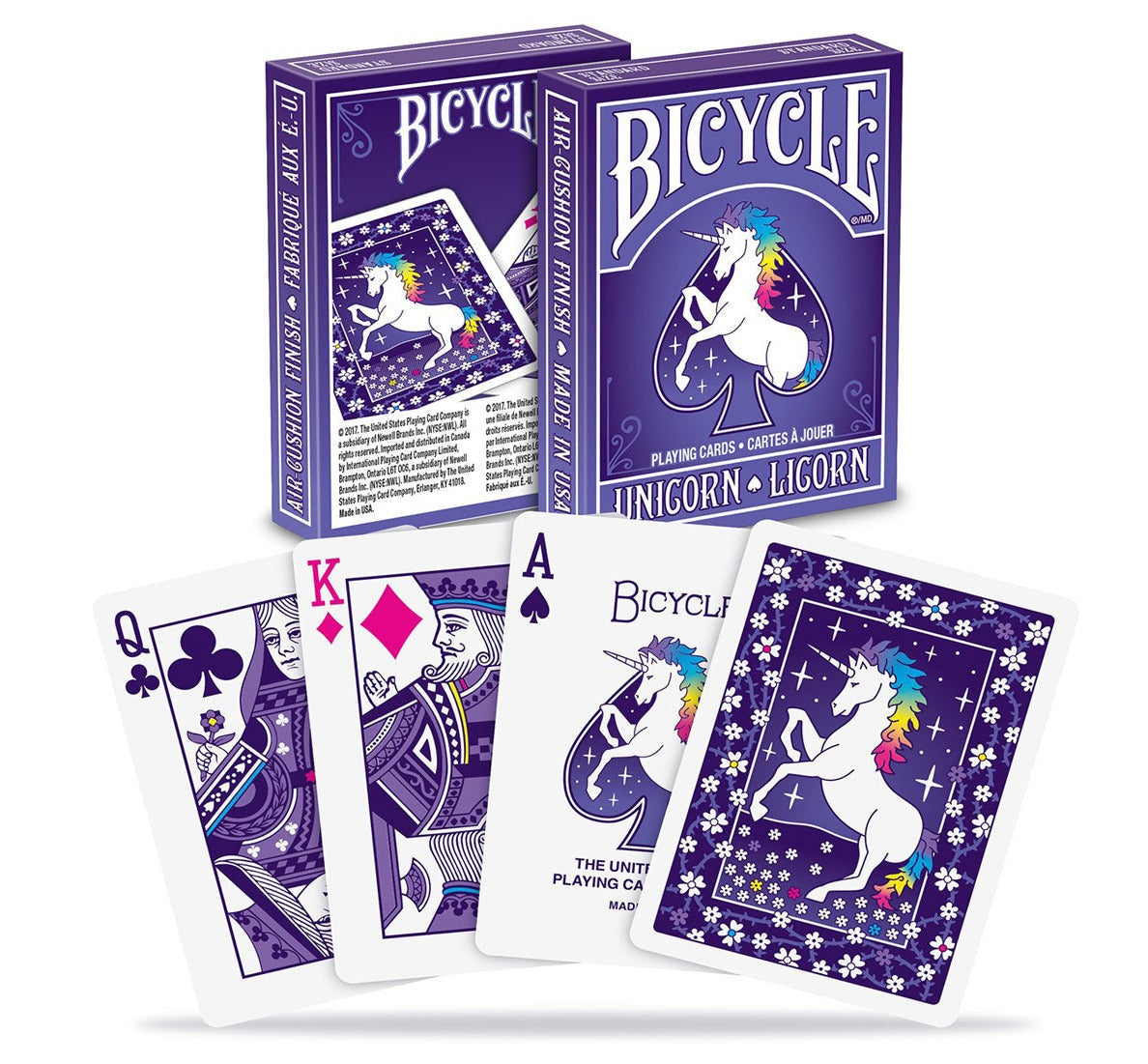 Bicycle Unicorn Playing Cards-Vintage Unicorn-United States Playing Cards Company-Ace Cards & Collectibles