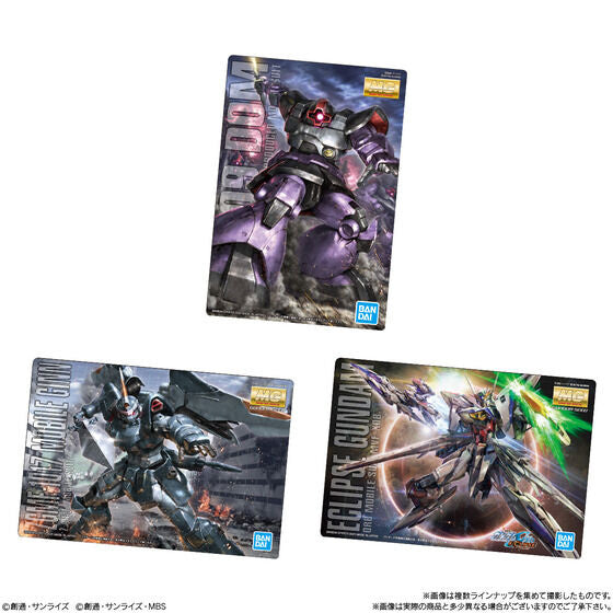 Gunpla Gundam Package Art Collection Chocolate Wafer 8