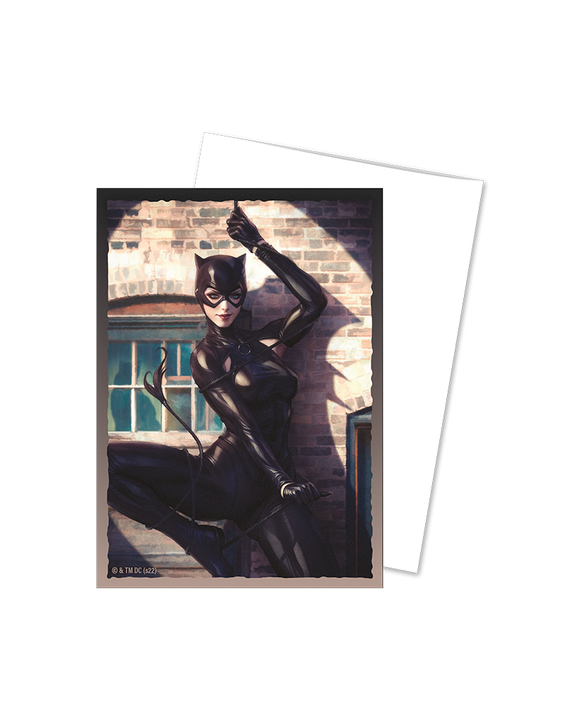 Dragon Shield Brushed Art Sleeves Standard Size 100pcs - Catwoman Series 1. 4/4
