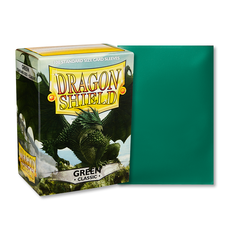 Dragon Shield Sleeve Classic Standard Size 100pcs - Classic Green