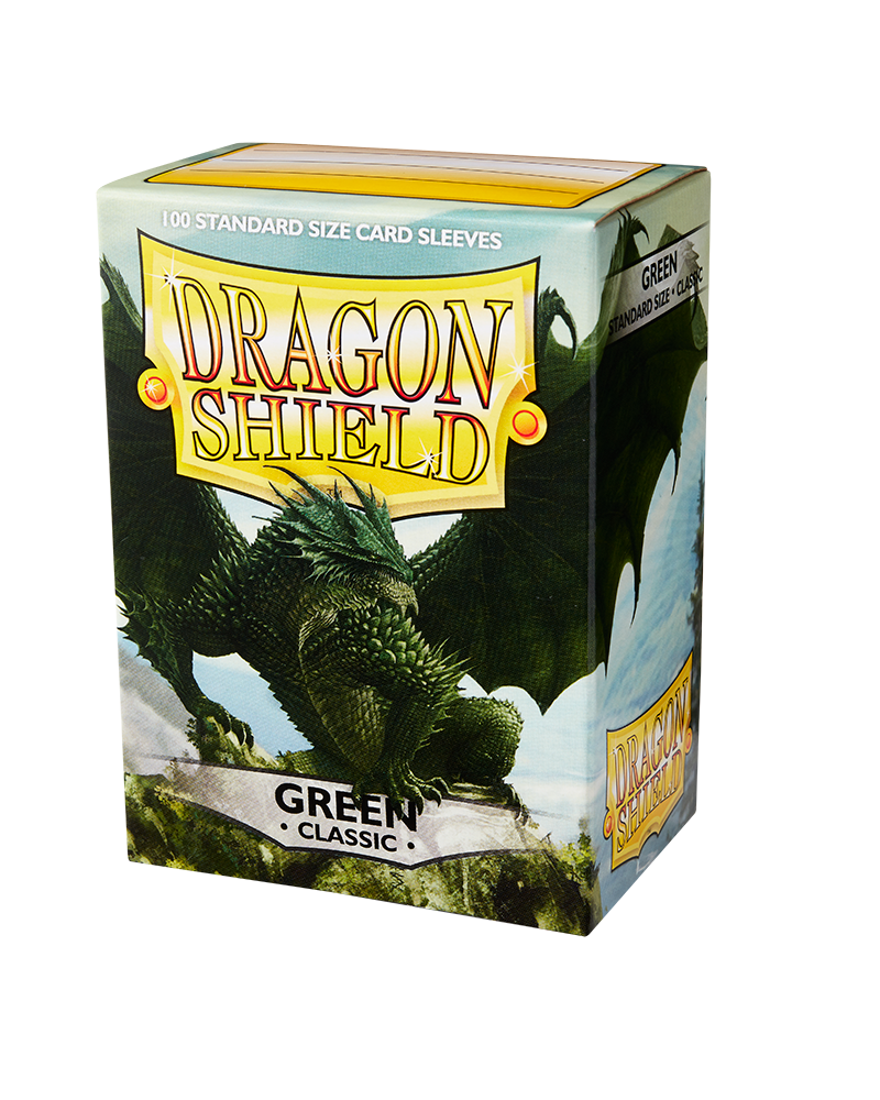 Dragon Shield Sleeve Classic Standard Size 100pcs - Classic Green