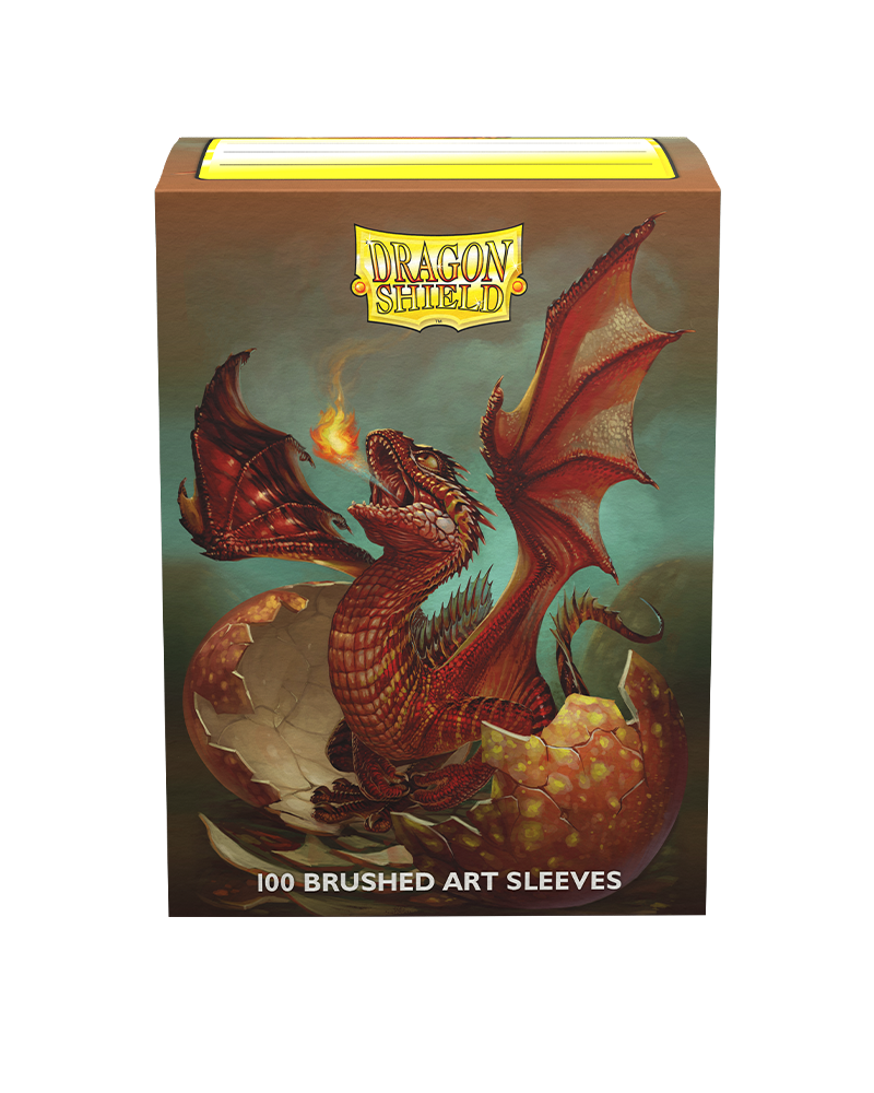 Dragon Shield Brushed Art Sleeves Standard Size 100pcs - Sparky