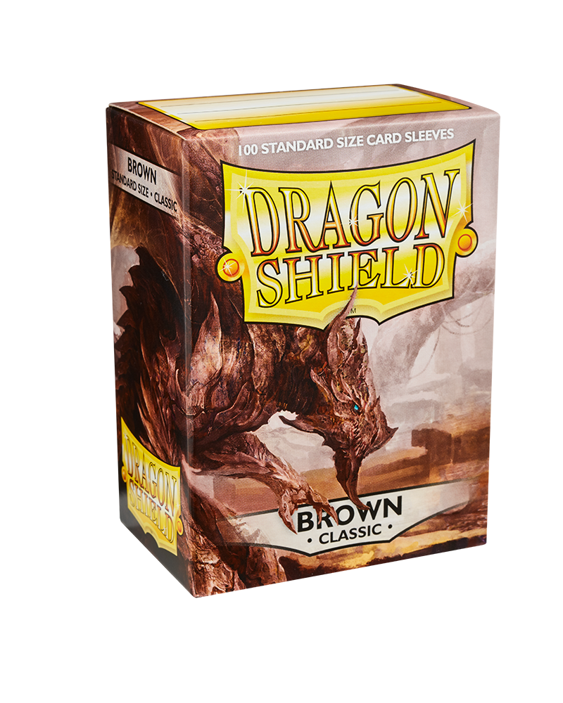 Dragon Shield Sleeve Classic Standard Size 100pcs - Classic Brown