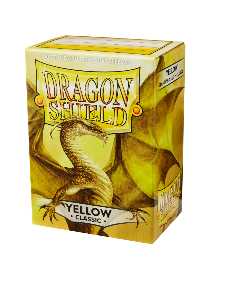 Dragon Shield Sleeve Classic Standard Size 100pcs - Yellow