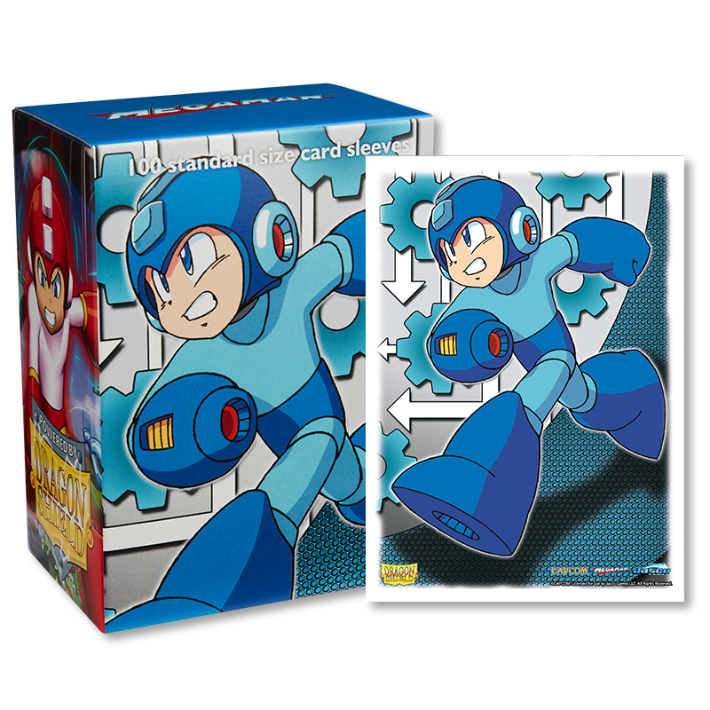 Dragon Shield Sleeve Art Classic Standard Size 100pcs &quot;Mega Man&quot;