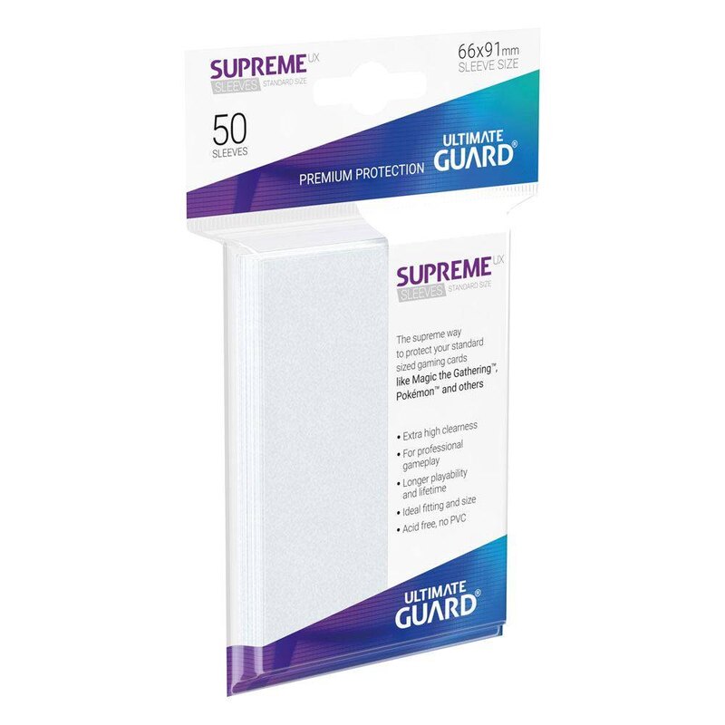 Ultimate Guard Supreme UX Sleeves Standard Size Frosted - 50pcs